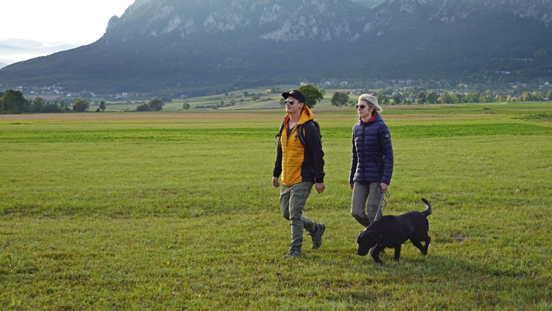 Wandern mit Hund in der Nähe von Wien Wiener Alpen