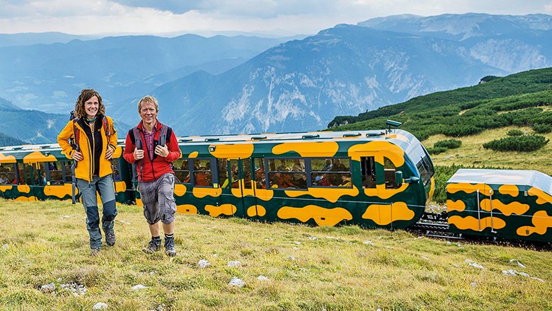 Salamander-Schneebergbahn, © NÖVOG/Zwickl