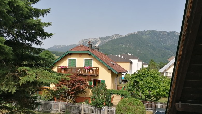 Blick vom großen Balkon (ca. 18m2), © Wiener Alpen