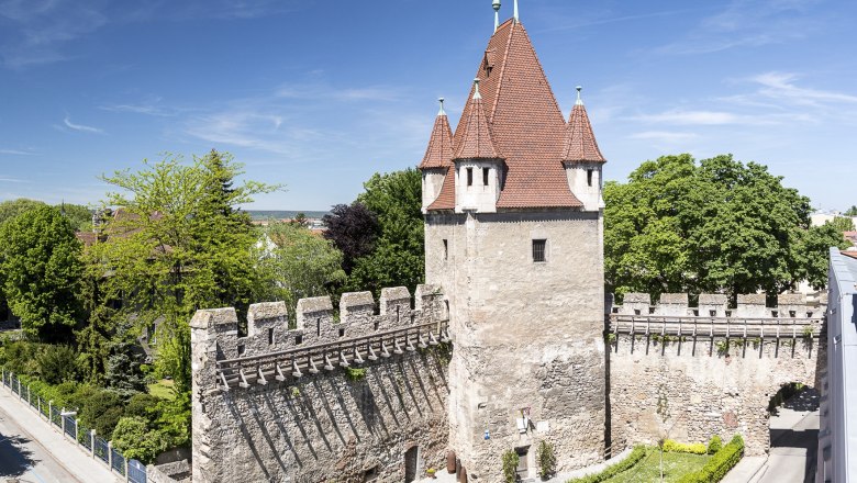 Privatmuseum "Feuerwaffen einst und jetzt" im Reckturm, Außenansicht, © Wiener Alpen, Foto: Franz Zwickl