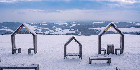 Das neue &quot;Dach der Welt&quot; am Hutwisch, © Wiener Alpen / Luckenbauer