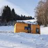 The "Villa to go" on the grounds of a former skiing slope, © Villa to go