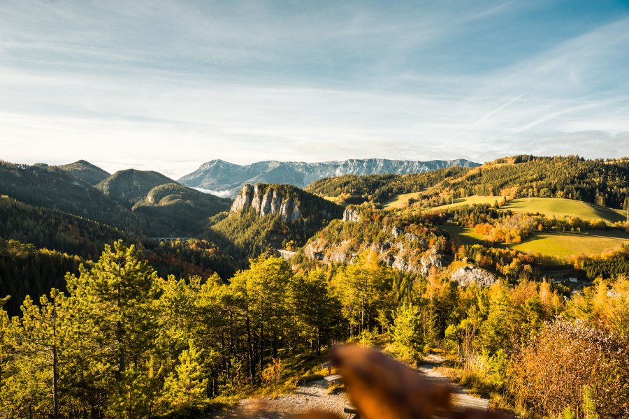 Herbstlandschaft Semmering-Rax, © Wiener Alpen/Fülöp