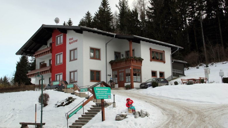 Das Gästehaus Apschner im Winter, © Robert Apschner