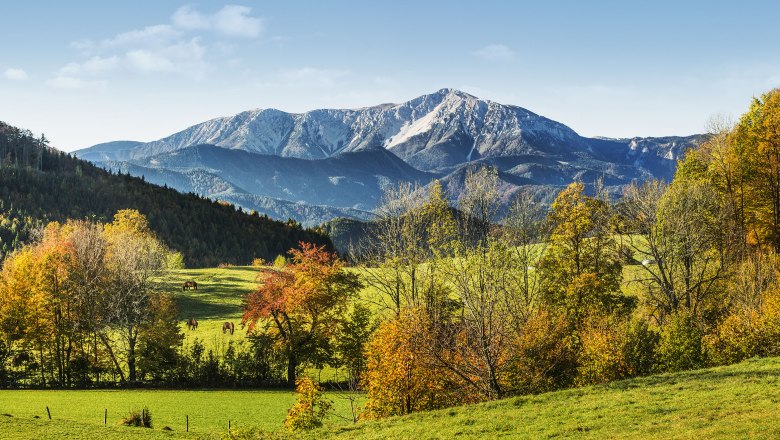 Ausblick vom Gasthof Jagasitz, © Niederösterreich-Werbung, Foto: Michael Liebert