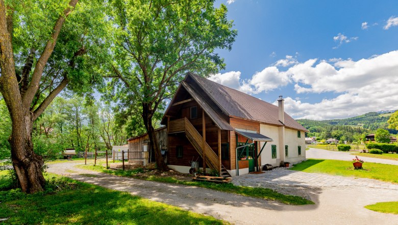 Alte Mühle wurde zum modernen Loft renoviert, © Wiener Alpen / Christian Kremsl