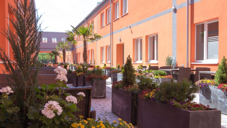 outdoor dining area, © Winrroms Betriebs GmbH