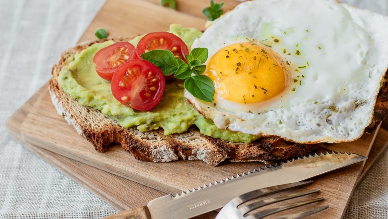 Brotlava mit Avocado, © Koll GmbH