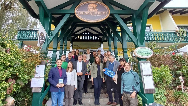 Teilnehmer:innen des Rad-Workshops im Krumbacherhof, © Wiener Alpen