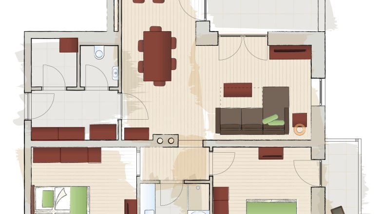 Ground Plan Top 9, © Mattone GmbH