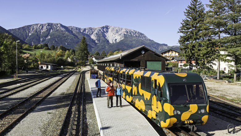 Schneebergbahn, Bahnhof Puchberg, © Schneebergbahn, Foto: Franz Zwickl