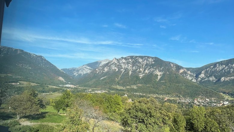 Blick aus der Ferienwohnung, © Manuel Leitmaier