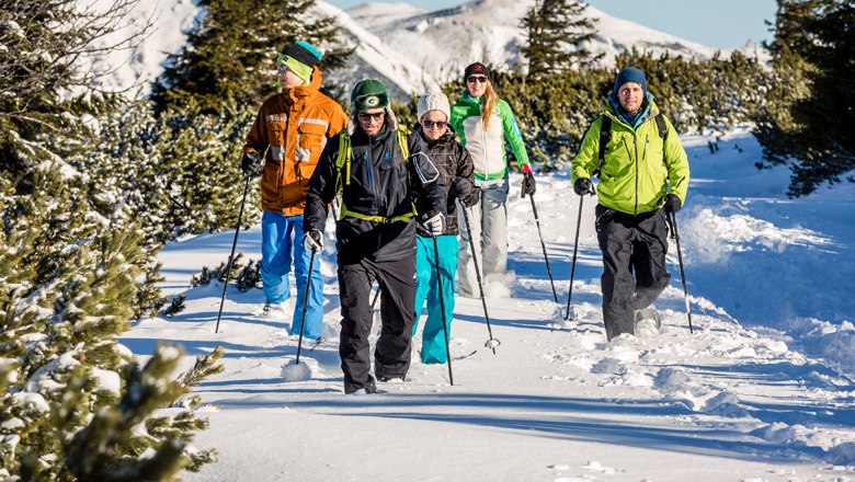 Snowshoeing tours in the Rax winter wonderland , © Raxalpen Touristik / Artur Michalek