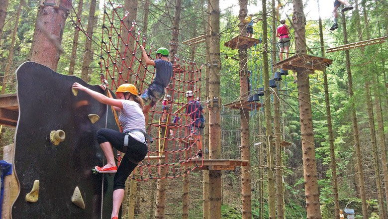 Hamari Climbingpark in Mönichkirchen, © Hamari Kraxlpark