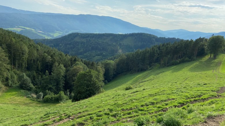 Aussicht vom Bauernhof, © Wiener Alpen