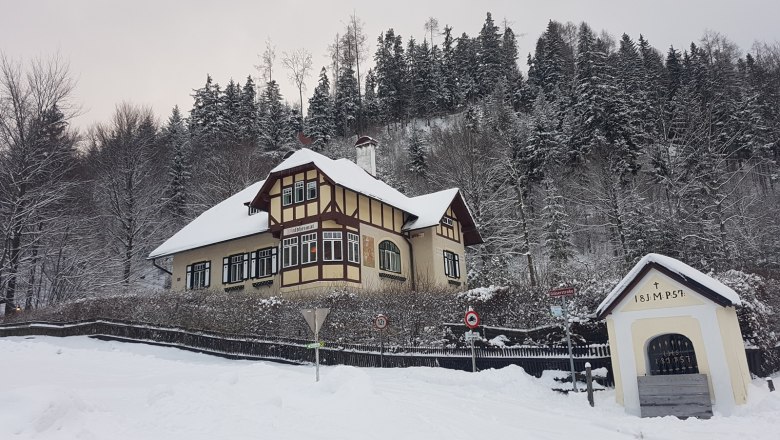 Villa Waldheimat im Winter, © Philip Ospelt