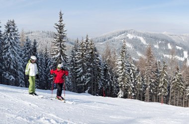 Síelés az Arabichl-on, © Wiener Alpen/Franz Zwickl