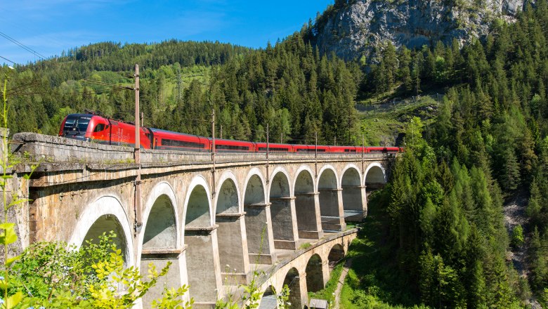 Semmeringeisenbahn, © Wiener Alpen/Walter Strobl