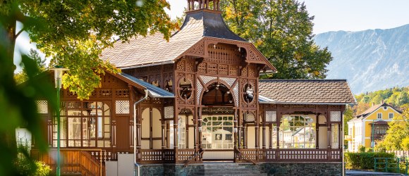 Pavillon im Payerbacher Park, © Wiener Alpen in Niederösterreich - Semmering Rax