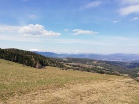 Blick vom Kapellenweg ins Steinfeld, © Wiener Alpen in Niederösterreich - Bad Schönau