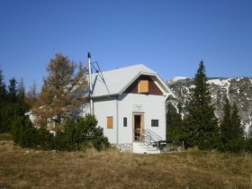 Alpenfreundehütte Krumbachstein (Copyright: Alpenfreundehütte Krumbachstein, Foto Eduard Schweigler), © Wiener Alpen in Niederösterreich