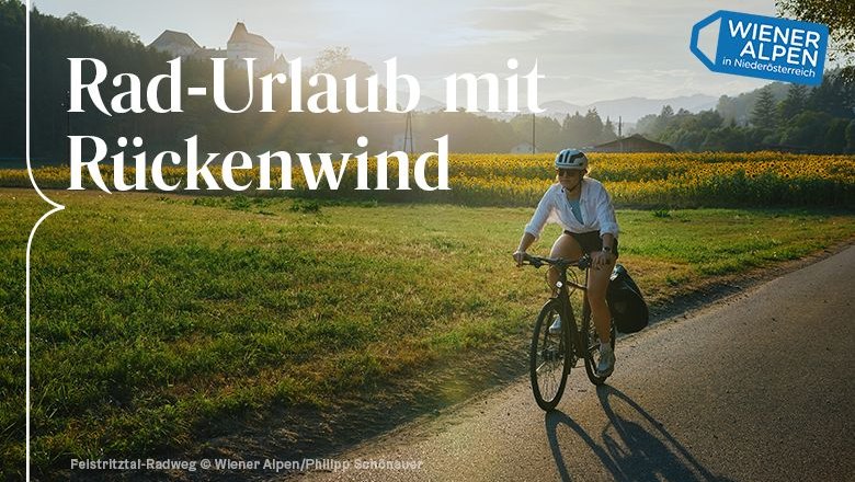 Radfahren Sujet, © Wiener Alpen/Philipp Schönauer