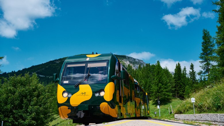 Mit der Schneebergbahn auf den höchsten Berg Niederösterreichs, © Wiener Alpen/Wegerbauer