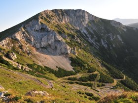 Schlangenweg von oben, © Wiener Alpen in Niederösterreich - Semmering Rax