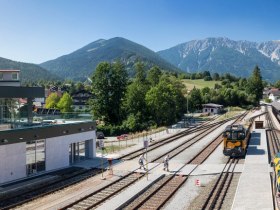 Bahnhof in Puchberg am Schneeberg, © Wiener Alpen in Niederösterreich