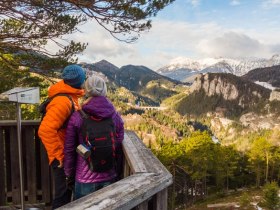 Blick von der Doppelreiteraussichtswarte, © Wiener Alpen - Fueloep