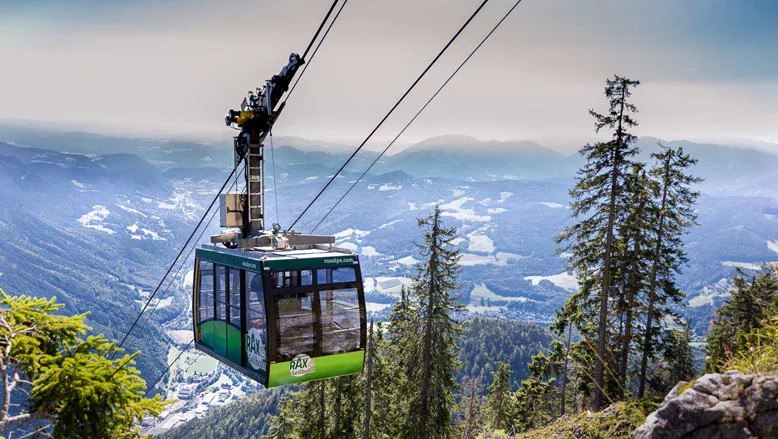 Rax Seilbahn, © Raxalpen Touristik