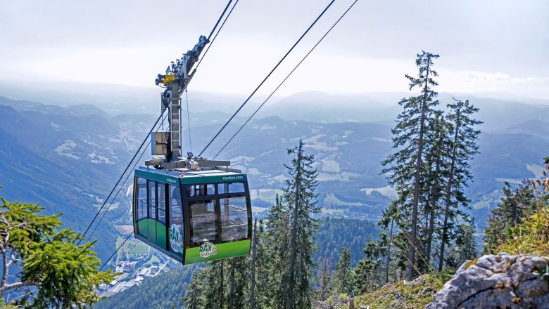 Rax-Seilbahn, © Raxalpen Touristik