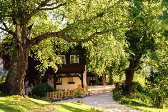 Vor dem Landsitz Oberhof, ©  Landsitz Oberhof