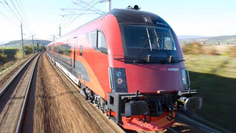 ÖBB Railjet, © ÖBB