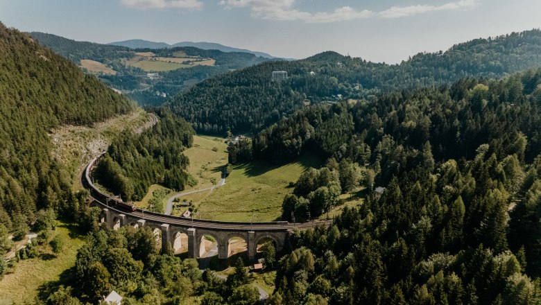 Aussichtsreiche Blickplätze am Bahnwanderweg, © Nicole Seiser