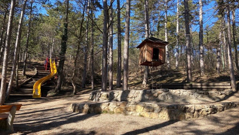 Rutsche Elefantenspielplatz, © Wiener Alpen