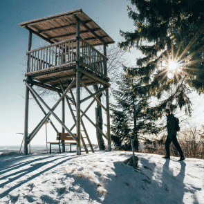 Aussichtswarte Gschaidt, © Niederösterreich Werbung/Tereza Bokrová 