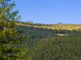 Blick von Aspangberg-St. Peter auf den Hochwechsel, © Wiener Alpen in Niederösterreich - Wechsel