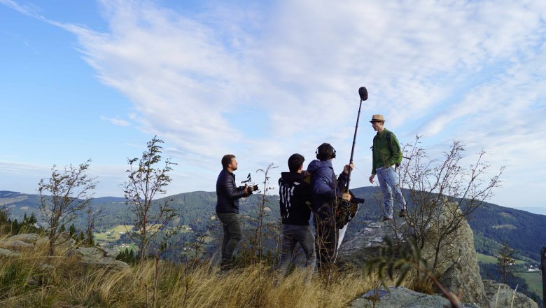 Dreharbeiten zu den Kulinarik Videos, © Wiener Alpen