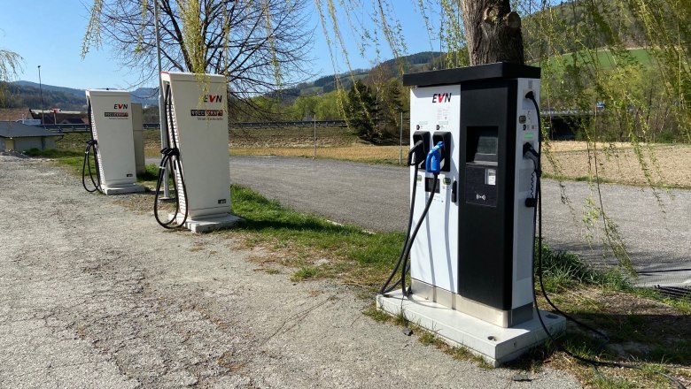 E-Ladestation - Parkplatz Gasthof Pichler, © Wiener Alpen