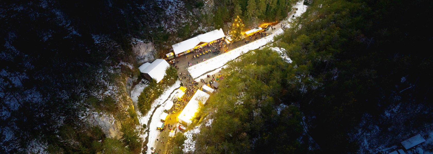 Advent in der Johannesbachklamm, © Gemeinde Würflach/Fülöp