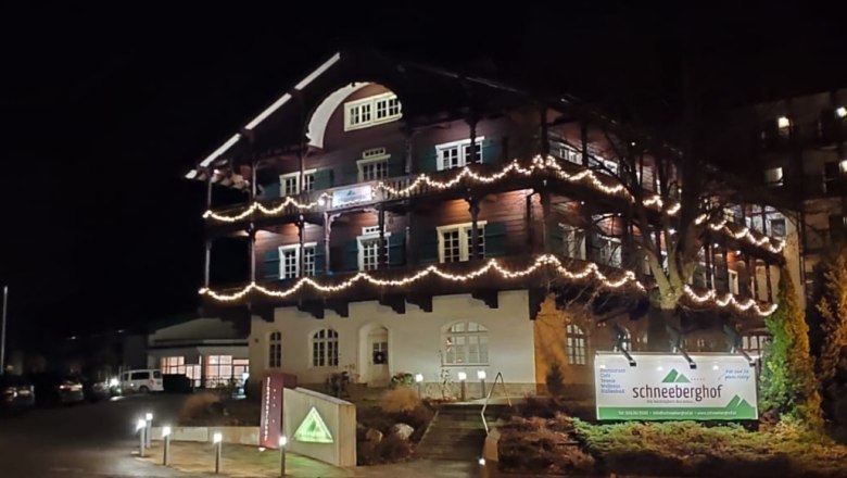 Schneeberghof im Winter, © Hotel Schneeberghof