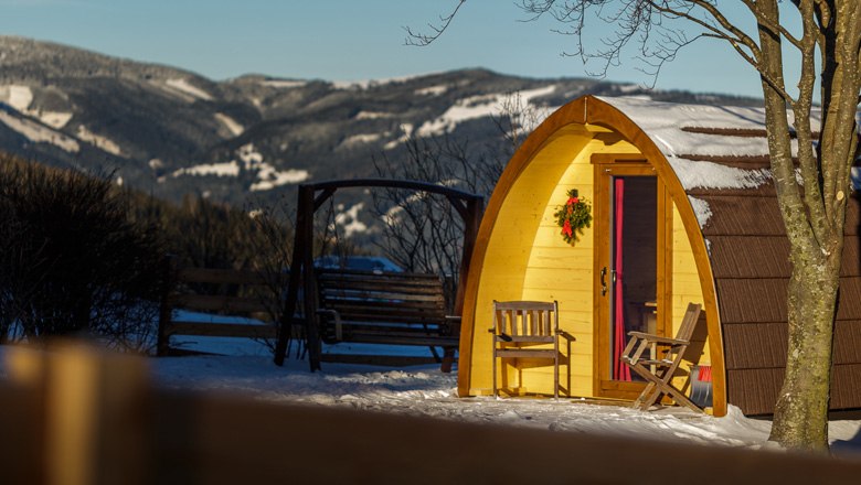 Die Waldnester beim Alpenhotel Enzian, © Wiener Alpen, Christian Kremsl