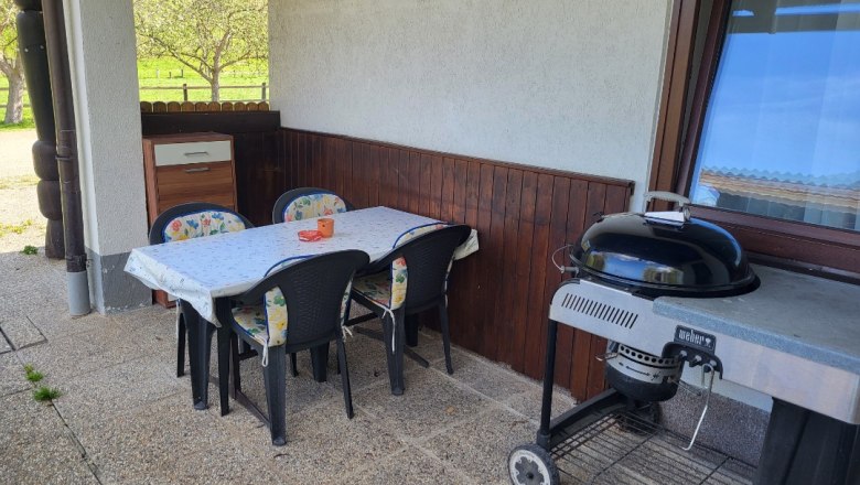 Ferienwohnung Kathi Terrasse, © Leo-Hof/Sandra Reinisch