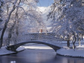 Lenaubrücke im Kurpark Reichenau, © Gemeinde Reichenau