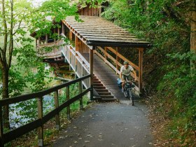 Quarb Hängebrücke, © Wiener Alpen in Niederösterreich