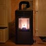 Pellet stove with underfloor heating for the cold season, © Villa to go