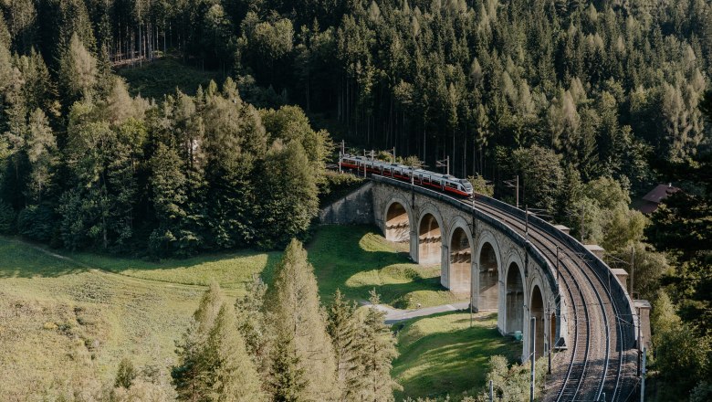 Bahnwanderweg Semmering, © Nicole Seiser