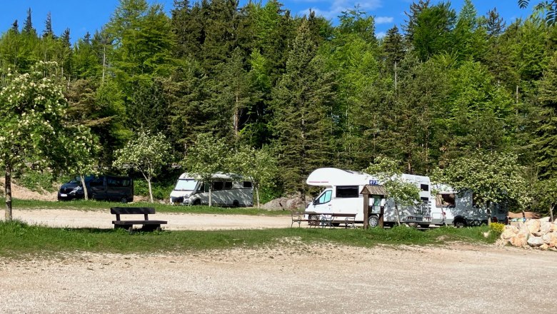 Stellplatz NP Zentrum, © Naturpark Hohe Wand