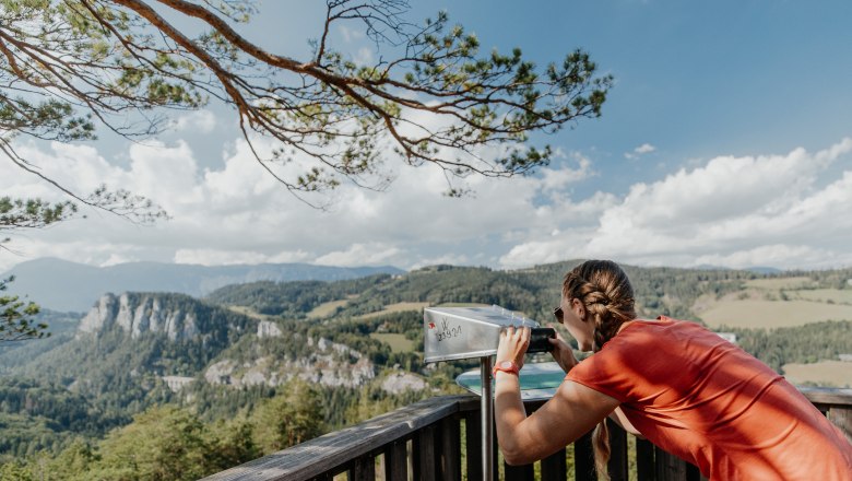 Blickplatz 20 Schilling-Blick am Semmering, © Wiener Alpen/nicoleseiser.at